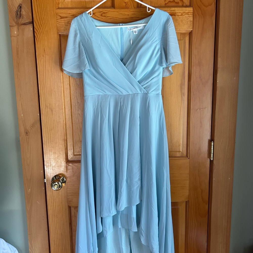 Ever Pretty Sky Blue High Low Dress
